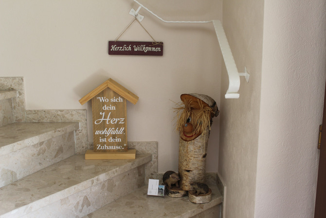 Ferienwohnung in Heringsdorf - Steenshof - Aufgang zur Ferienwohnung