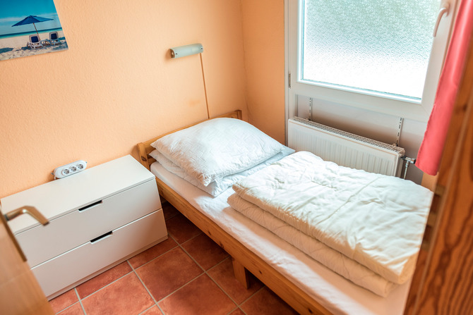 Appartement in Pelzerhaken - Am Waldrand - kleines Schlafzimmer