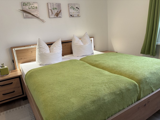 Ferienwohnung in Niendorf/Ostsee - Haus Edda FeWo Schwalbennest - zweites Schlafzimmer