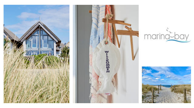 Ferienhaus in Heiligenhafen - Ostsee - Reetdachhaus Nr. 3 "S&uuml;dstrand Lodge Marina-Bay" im Strand Resort - Bild 3