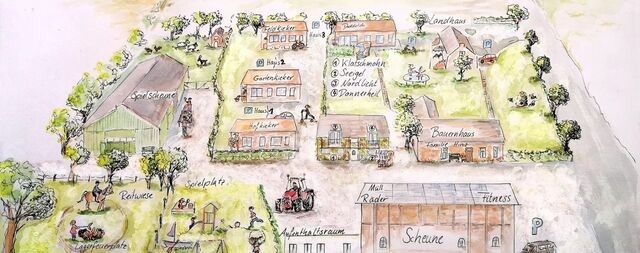 Ferienwohnung in Fehmarn OT Wenkendorf - "Ferienhof Bauernhof Hinz" - Donnerkeil OG - Bild 2