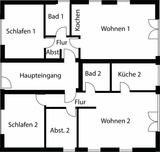 Ferienwohnung in Sch&ouml;nberger Strand - Bittner, Frauke & L&auml;u, Karin: Ferienwohnung "Hinterm Deich" - Bild 17