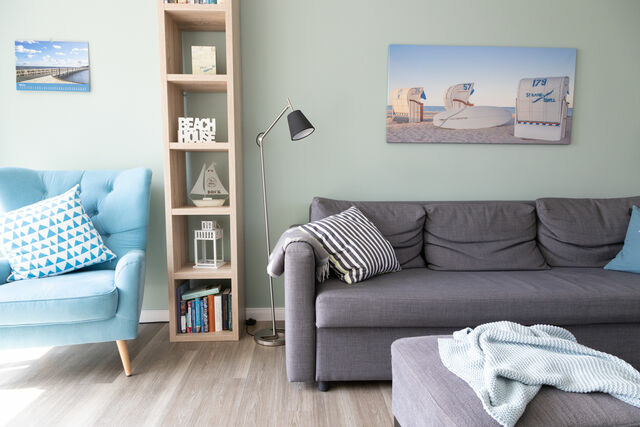 Ferienwohnung in Gr&ouml;mitz - Strandhaus am Yachthafen App. 6 mit herrlichem Ostseeblick - Bild 2