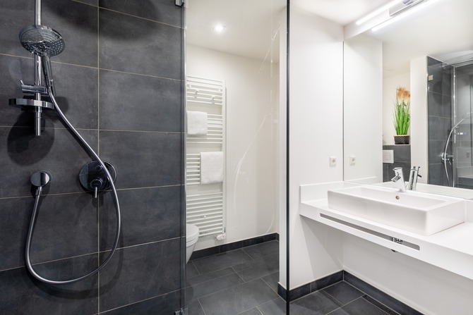 Ferienwohnung in Gro&szlig;enbrode - Meerblickvilla 21 - Bad