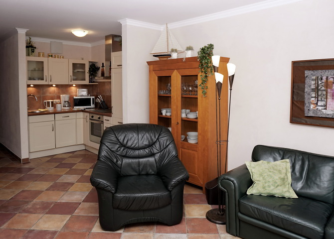 Ferienwohnung in Rerik - Klippenm&ouml;we - Wohnraum