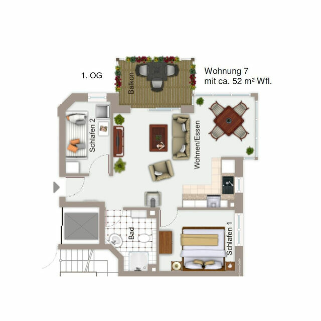 Ferienwohnung in Gro&szlig;enbrode - Wolkenlos 7 - Wolke 7 - Bild 23