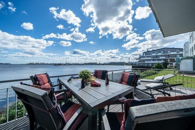 Ferienhaus in Olpenitz - Schleivilla Hafenblick by Seeblick Ferien ORO, Sauna, direkte Wasserlage - Bild 10