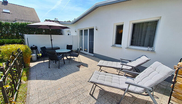 Ferienwohnung in Heringsdorf - Anna**** Whg1 Brinkmannhaus 4-Sterne - praktisch fast am Strand, Terrasse, Grill - Bild 3