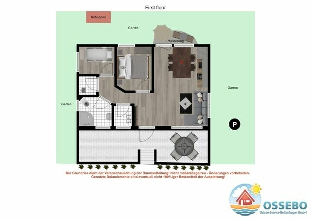 Ferienhaus in Boltenhagen - Bungalow 28 "Auszeit" - Bild 23